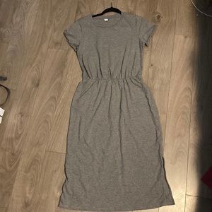 Old Navy Ruched Waist T-shirt Dress